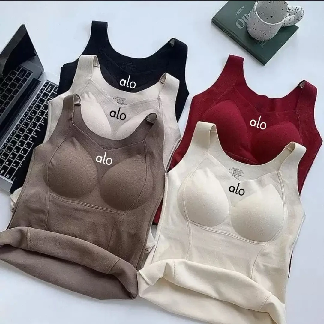 【冬季必备】新升级冬季德绒加厚带胸垫免穿文胸一体无痕打底保暖衣