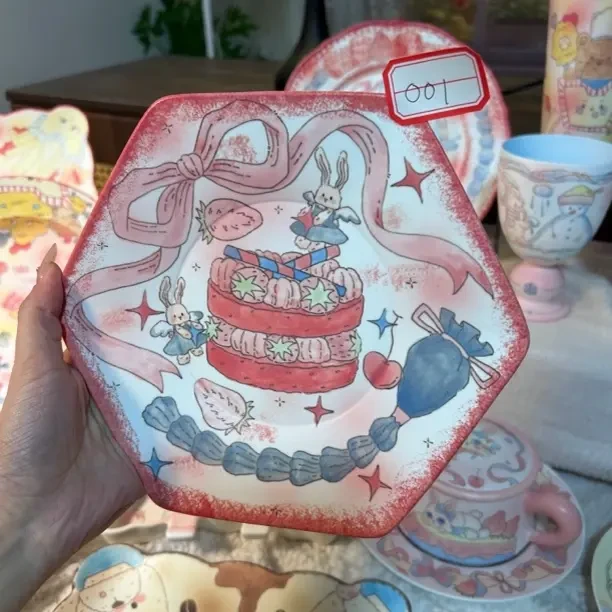 001红丝绒蛋糕盘
