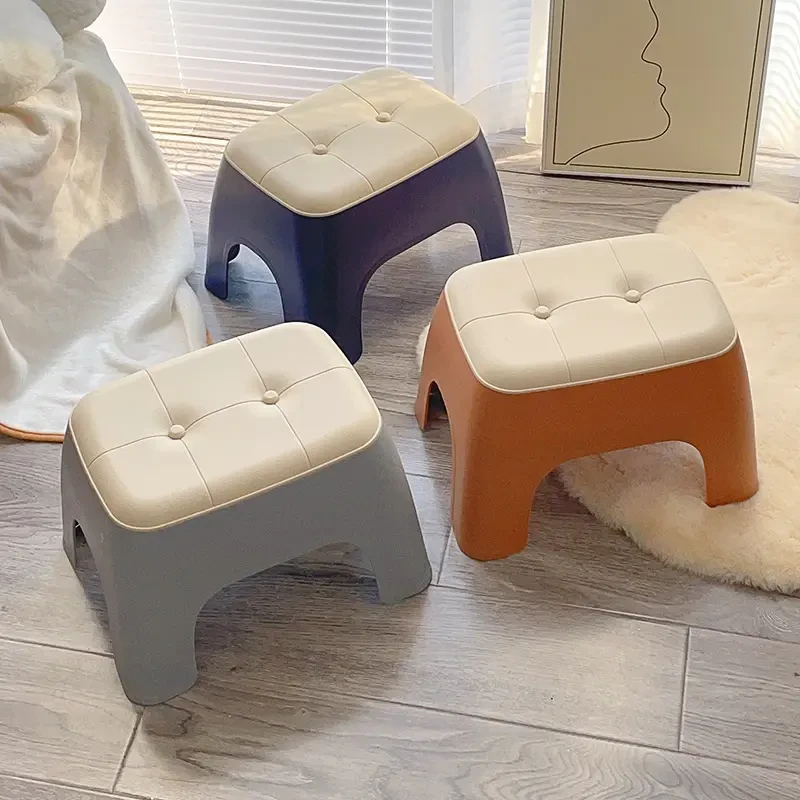 【现货速发】小凳子家用可叠放小板凳加厚儿童成人塑料浴室防滑洗澡