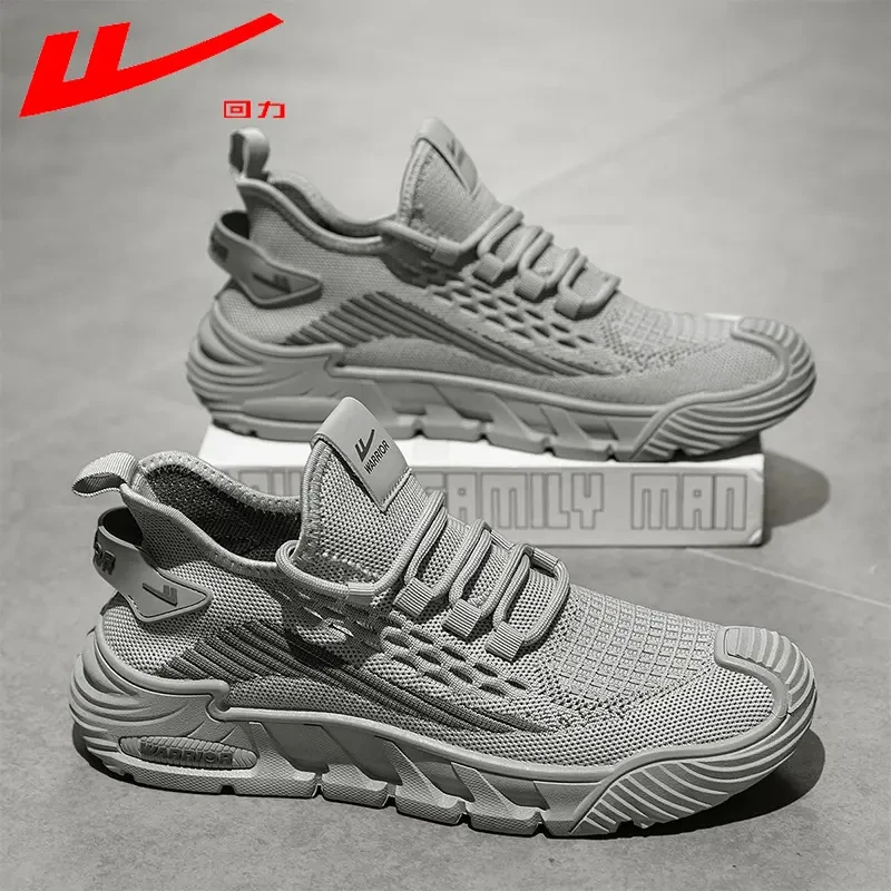 回力男鞋透气网鞋爆款2025新款飞织网布百搭休闲鞋子运动潮鞋