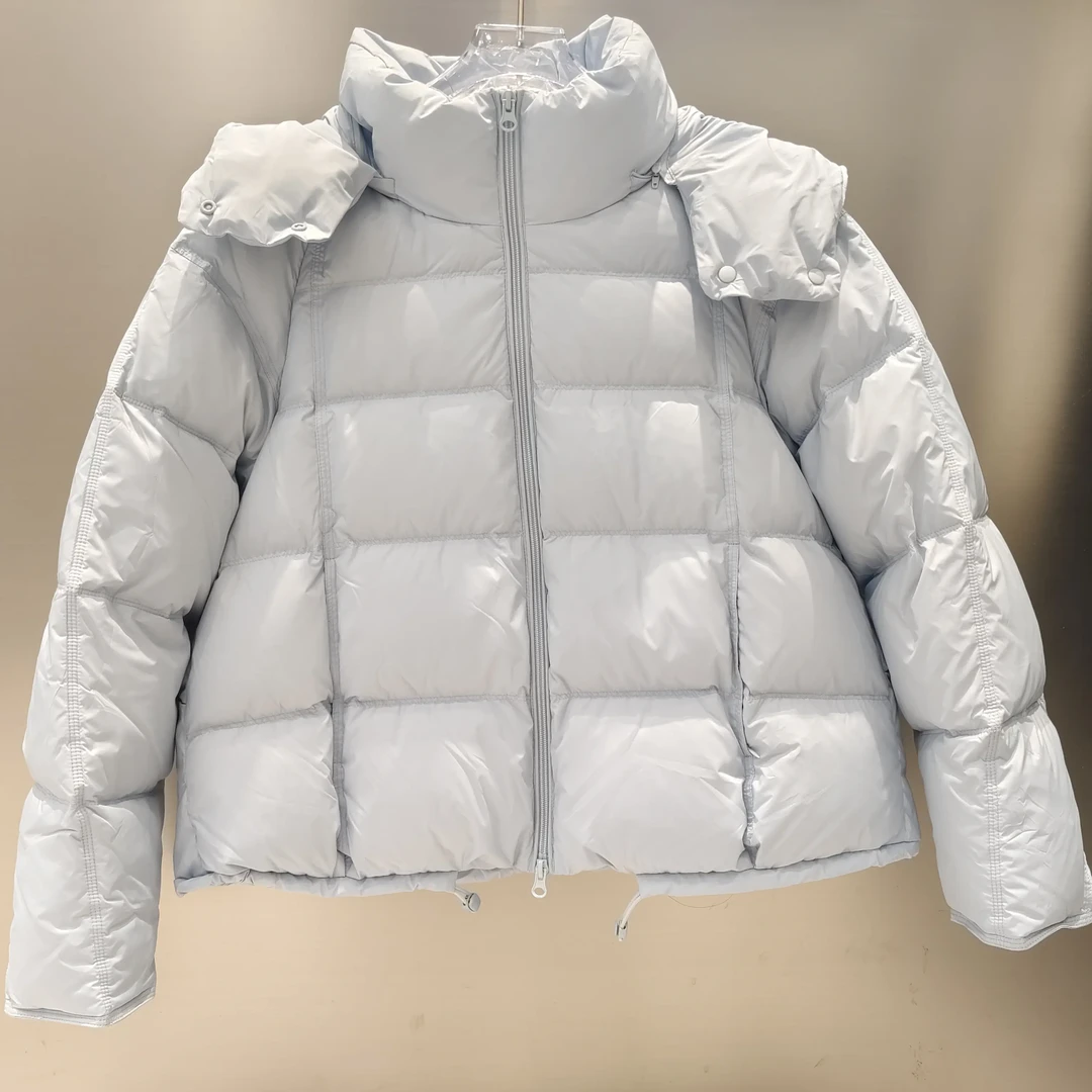 【香港一诺】8710款三防白鸭绒连帽短款加厚保暖冬季新款