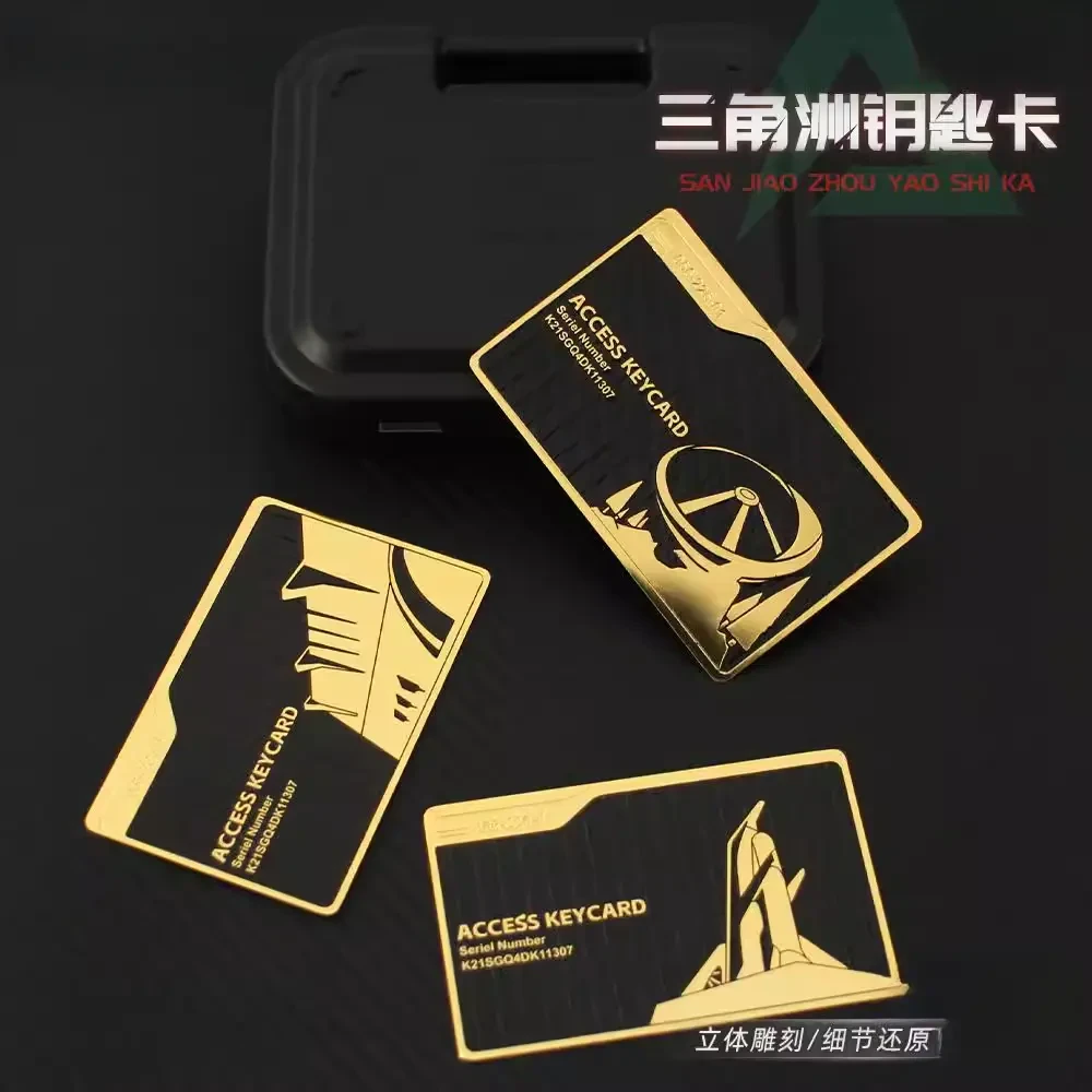 NFC三角洲行动游戏启动卡房卡周边质感总裁国王卡游戏周边钥匙扣