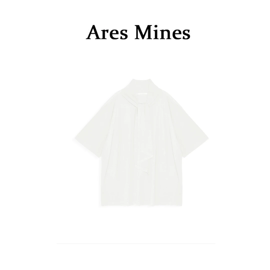 【盛朗熙Ares Mines】日系复古 设计感开衫五分袖休闲上衣