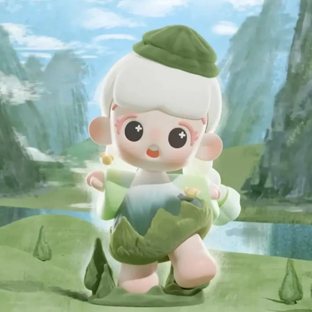 【拆盒】MMS倒倒初代自然会有回答系列盲盒手办多用途潮玩摆件现货