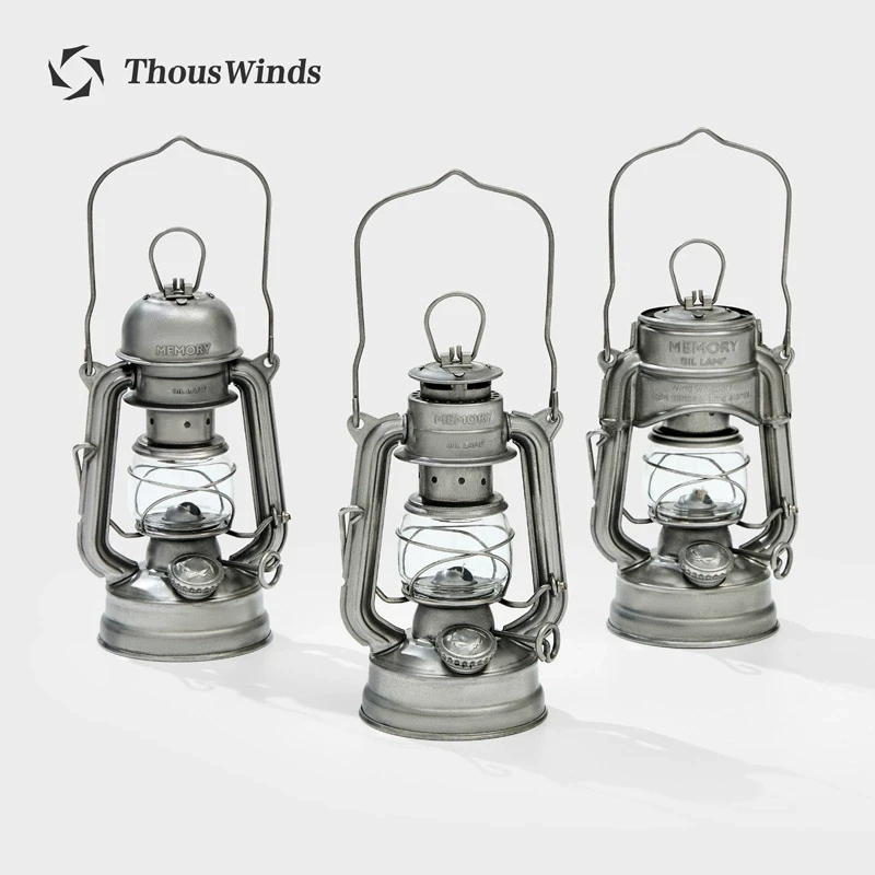 Thous Winds千风拾光煤油灯老式手提挂马灯复古露营灯户外燃油灯