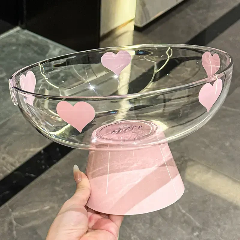 新款沥水水果盘客厅茶几高档精致高颜值厨房洗菜篮创意高端零食盘