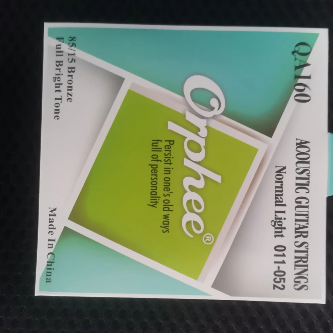 民谣吉他QA系列木吉他琴弦镀膜防锈耐用耐磨套弦高性价比