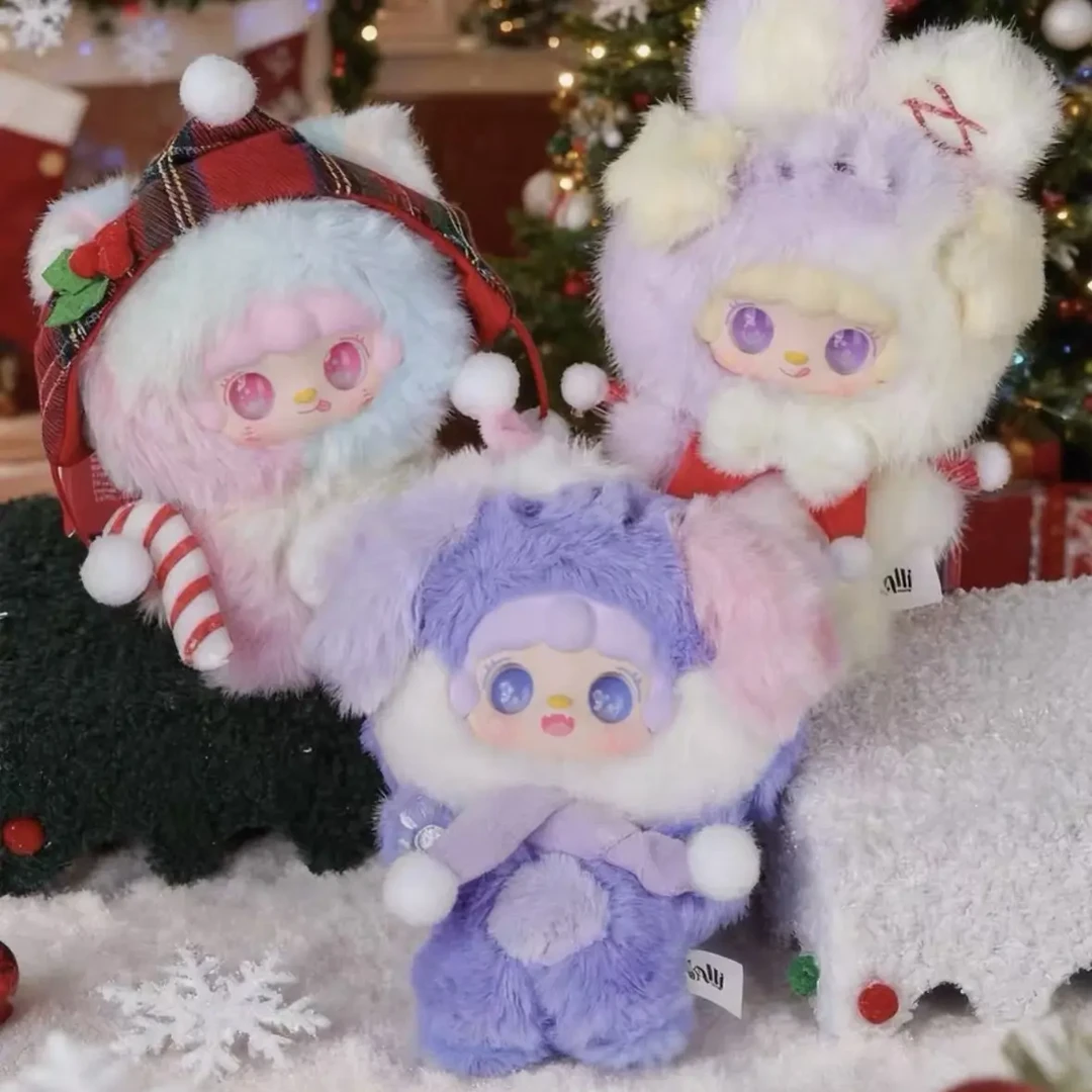 【玩法后四】氧氧圣诞叮叮铛系列毛绒盲盒