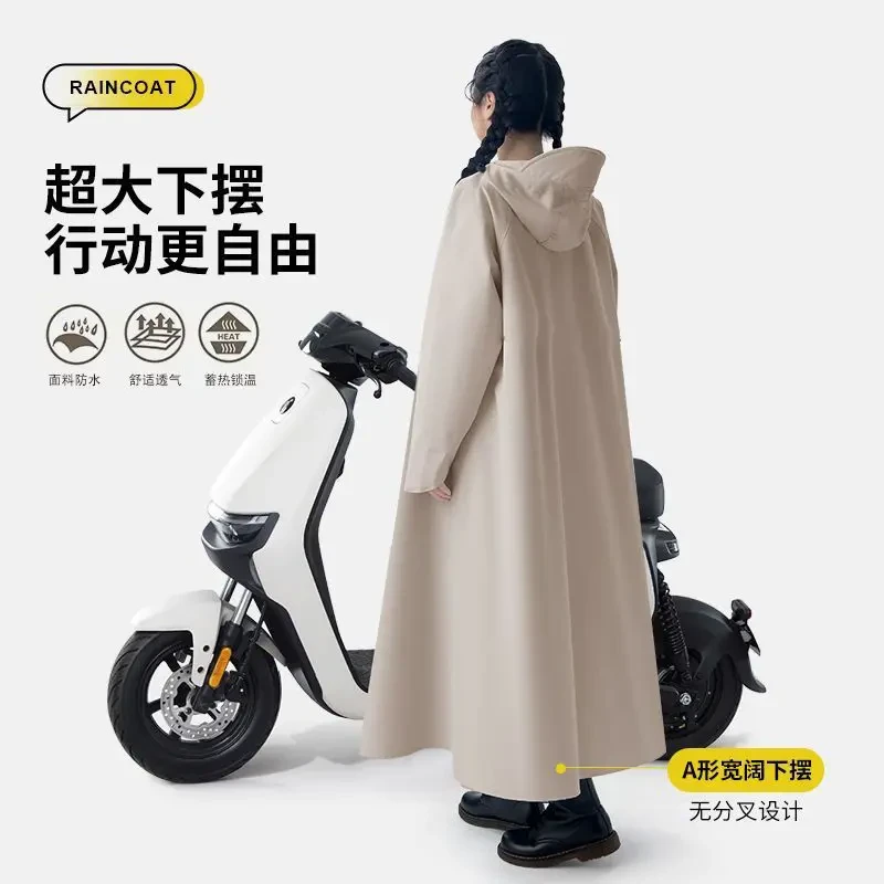 雨衣电动车电瓶摩托车长款全身防暴雨雨披男款成人外穿骑行专用女