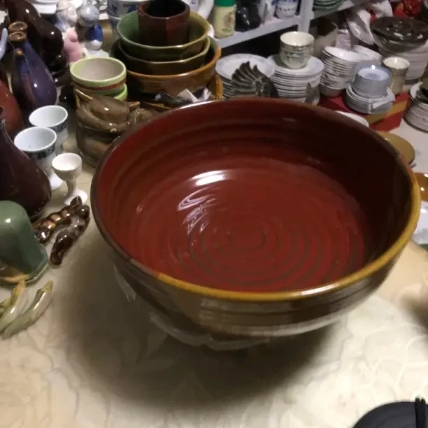 934 老式复古面碗7英寸