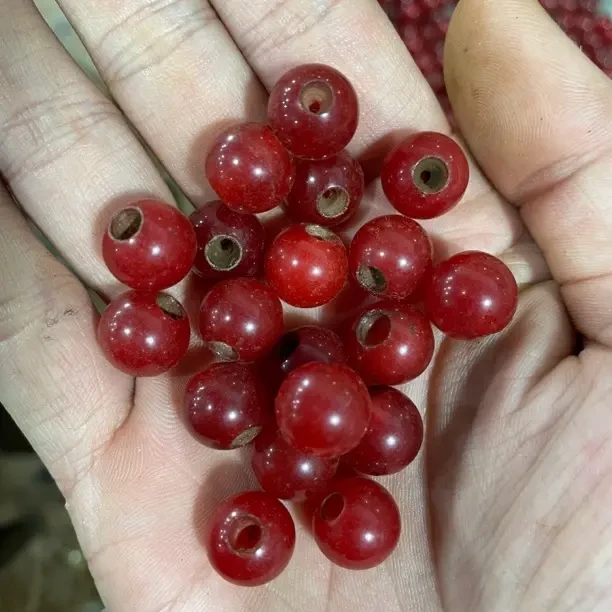 玛瑙珠子未镶嵌一单20颗