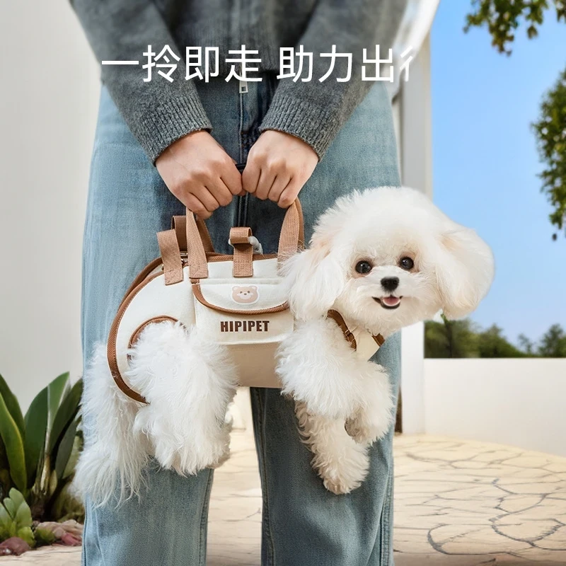 狗狗背包中小型犬宠物包四用手提包单肩包猫咪便携外出斜挎包Q