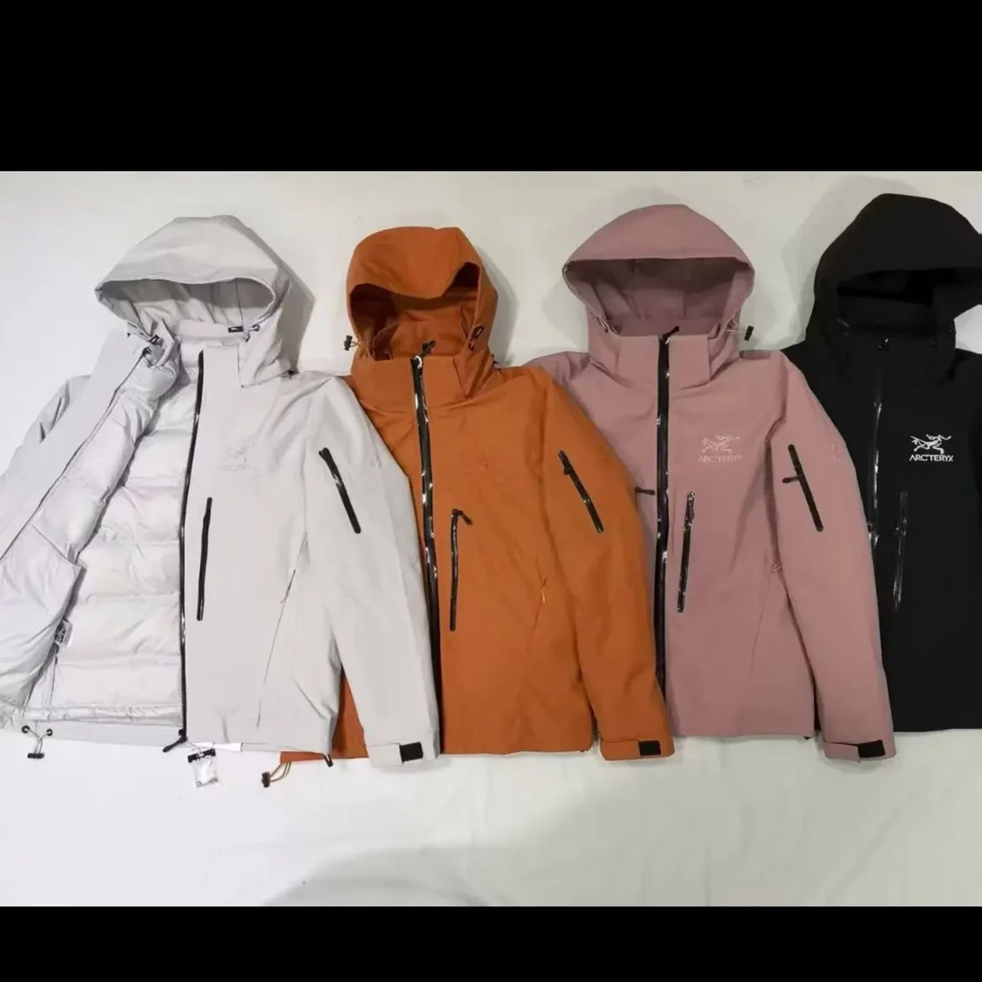 红色含搜救器保暖防水防风男款