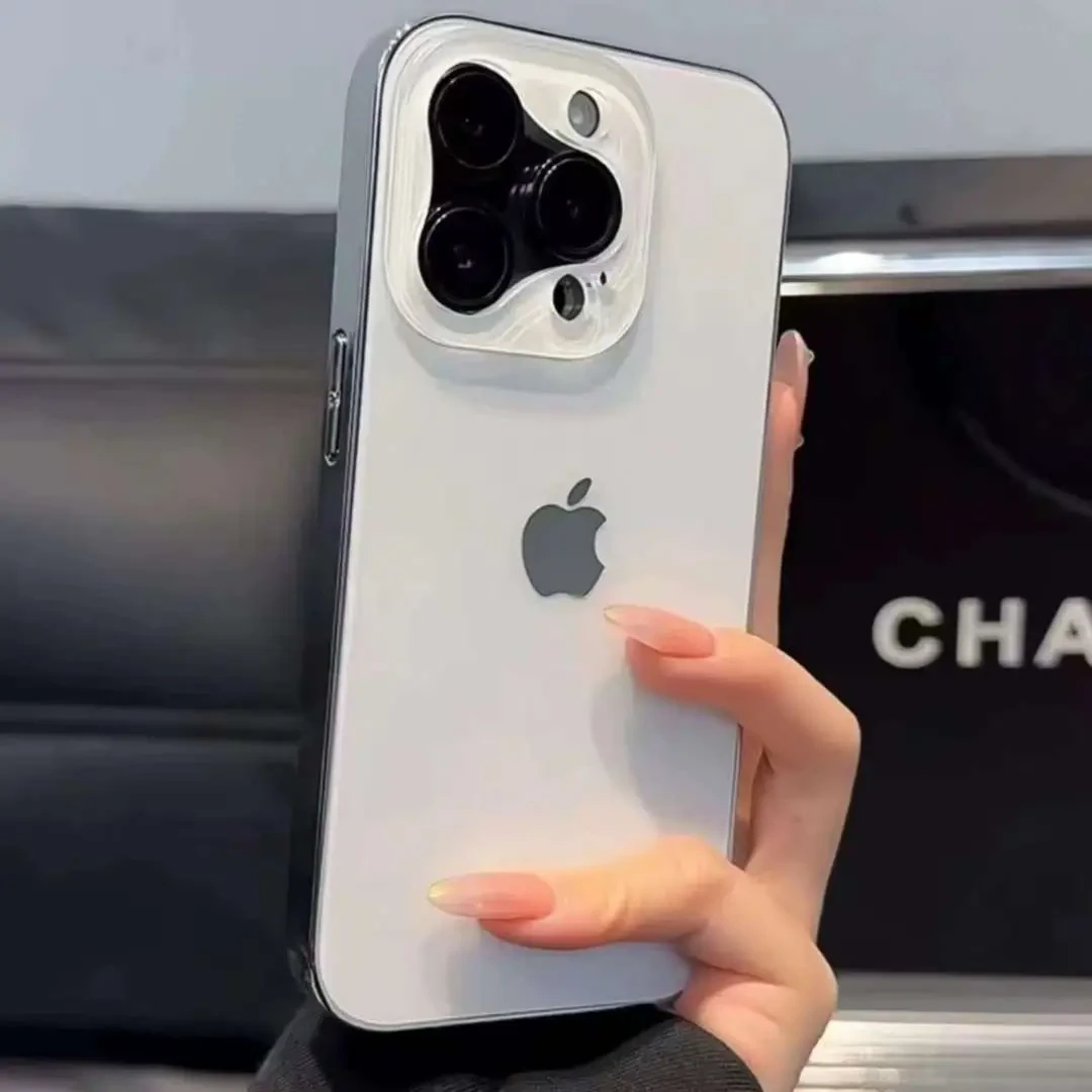 太空壳三角镜头适用于16轻奢新款苹果15Promax手机壳14高级感1312