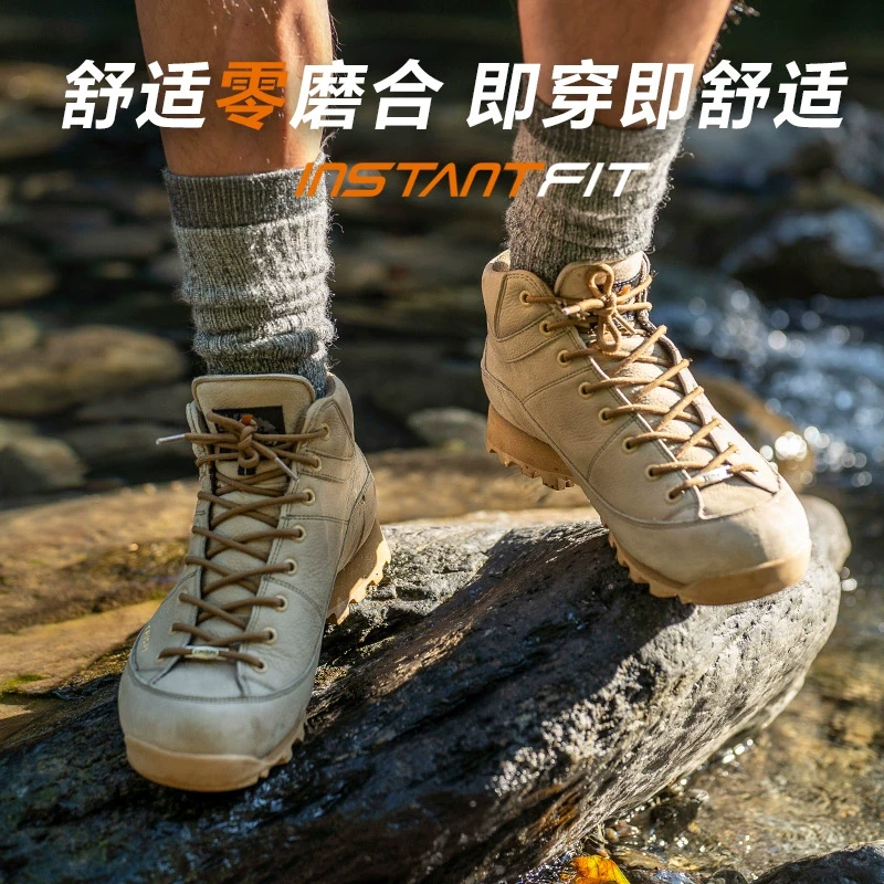 CRISPI摩纳哥秋冬户外防水防滑透气徒步登山鞋靴男女Monaco Tinn