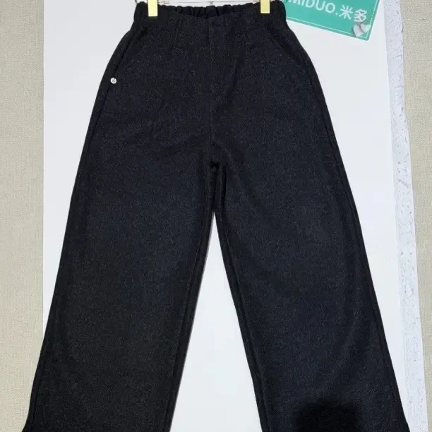 【MIDUO米多】（8601）秋冬季简约加绒休闲裤