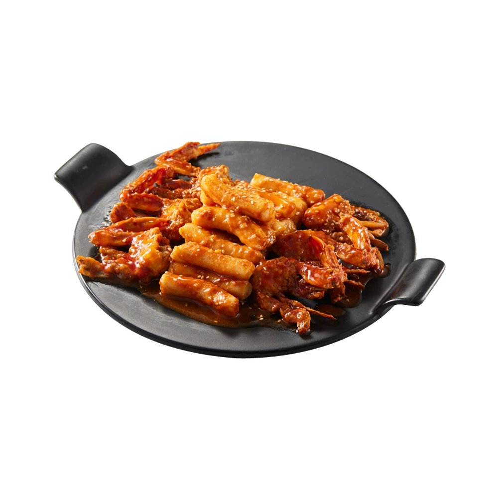 韩式辣酱风味梭子蟹炒年糕 1人食