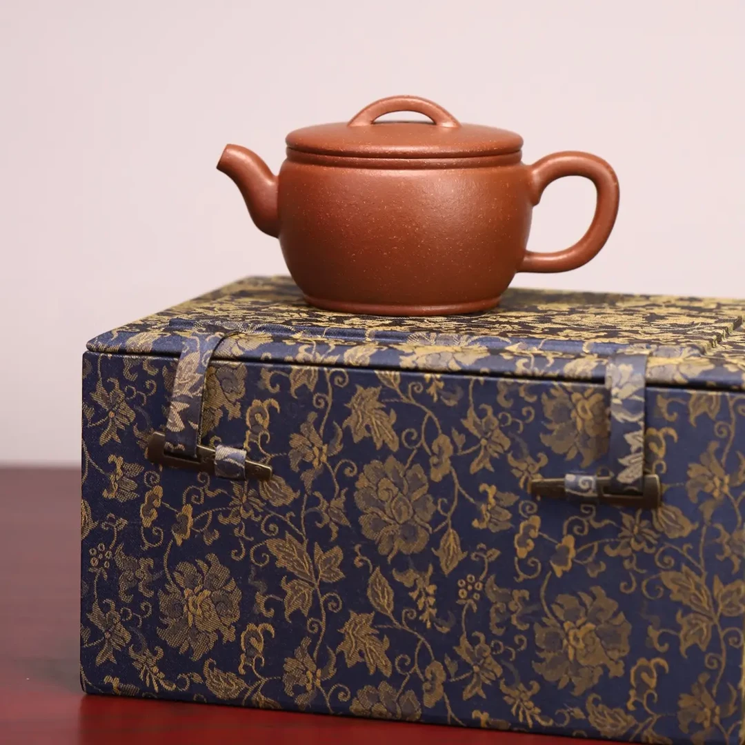 长乐瓦当·全手工紫砂壶容量170cc/极品降坡泥