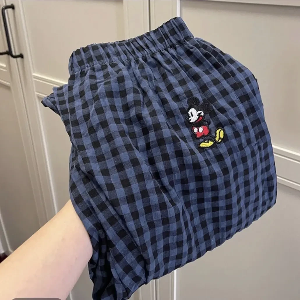 舒适时尚多图案家居裤适合居家休闲穿着裤子短裤夏季外穿薄款洋气