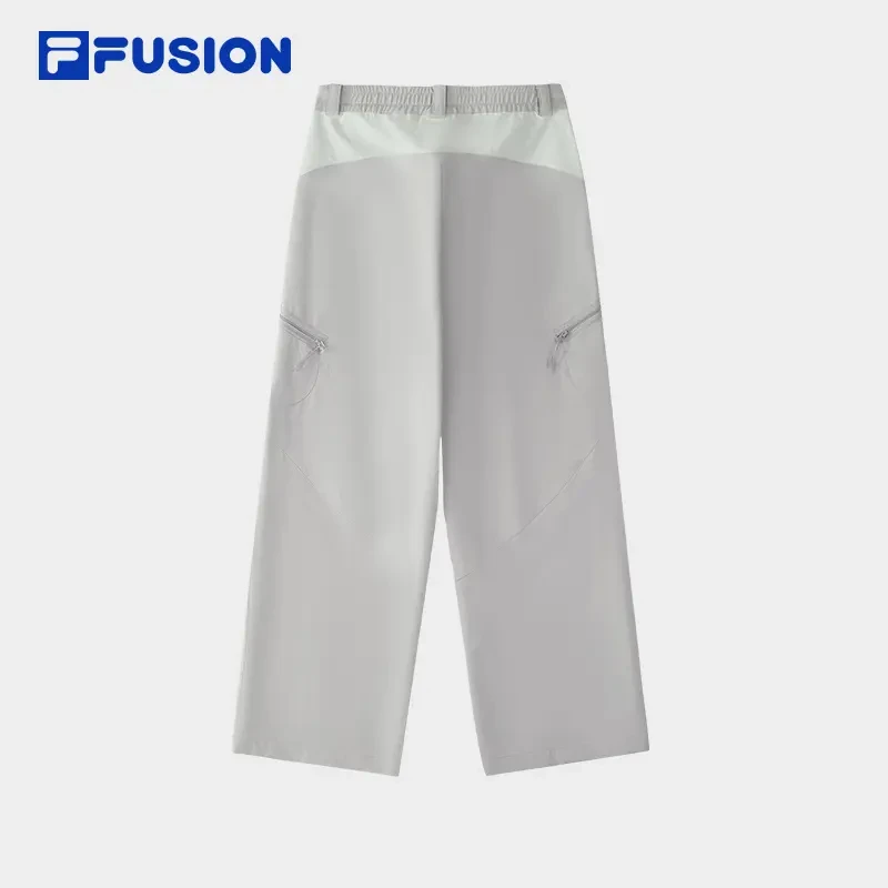FILA FUSION斐乐潮牌25女装时尚休闲宽松运动长裤T11W511804