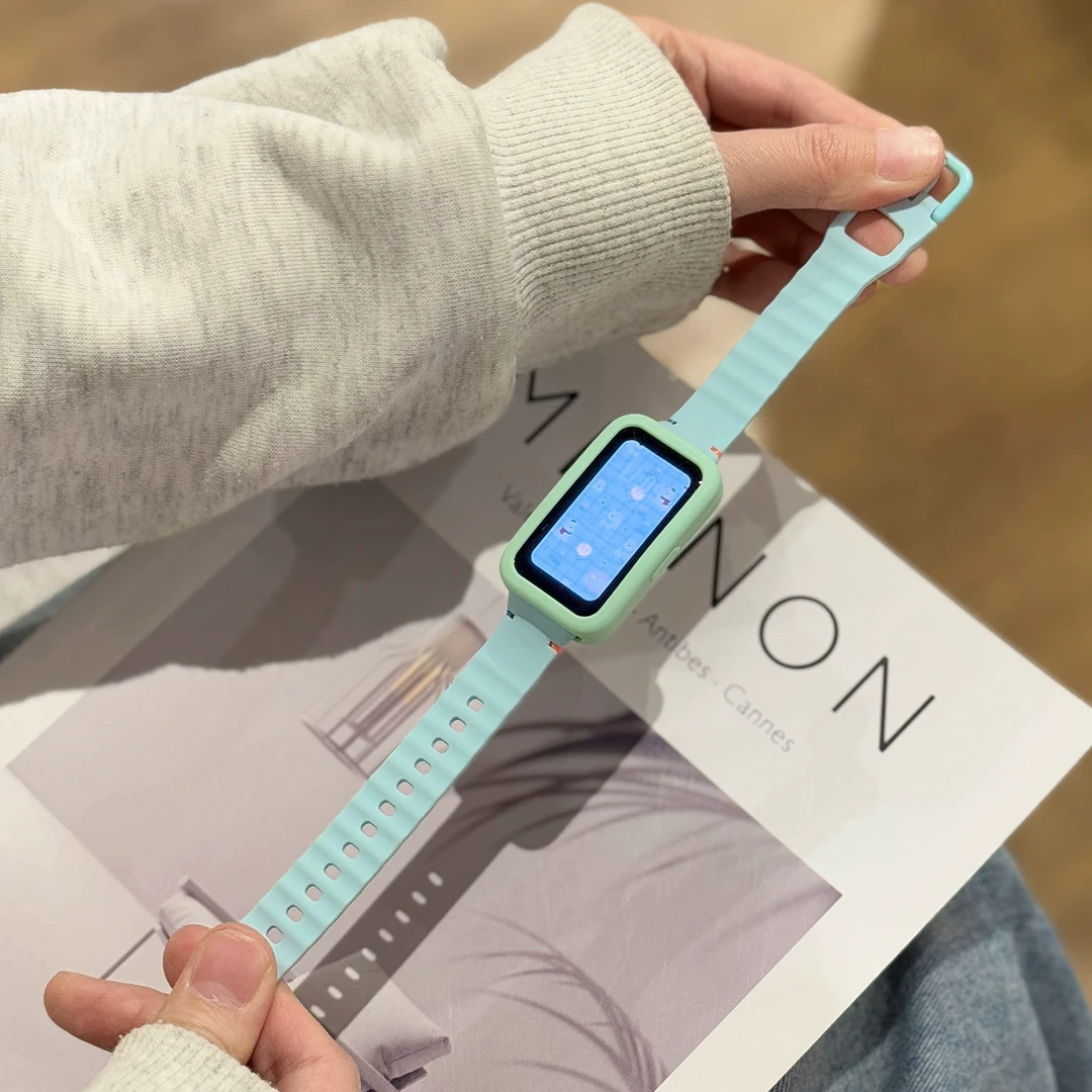 适用华为手环9/8表带硅胶保护套8智能运动男女生替换带配件ins风