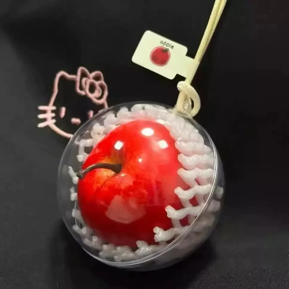 【平安】创意一颗红苹果挂件仿真红苹果汽车装饰挂件挂饰平安夜礼物