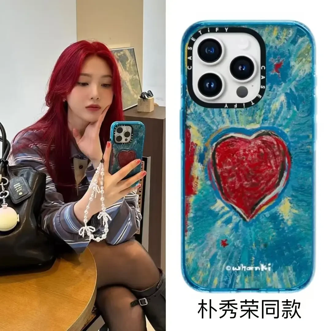 caseti朴秀荣同款苹果fy磁吸手机壳小众高级壳iPhone123456promax