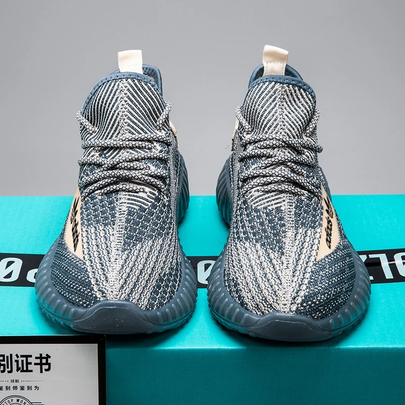 春夏季经典350椰子鞋爆米花鞋底防滑耐磨时尚休闲男鞋网面透气潮