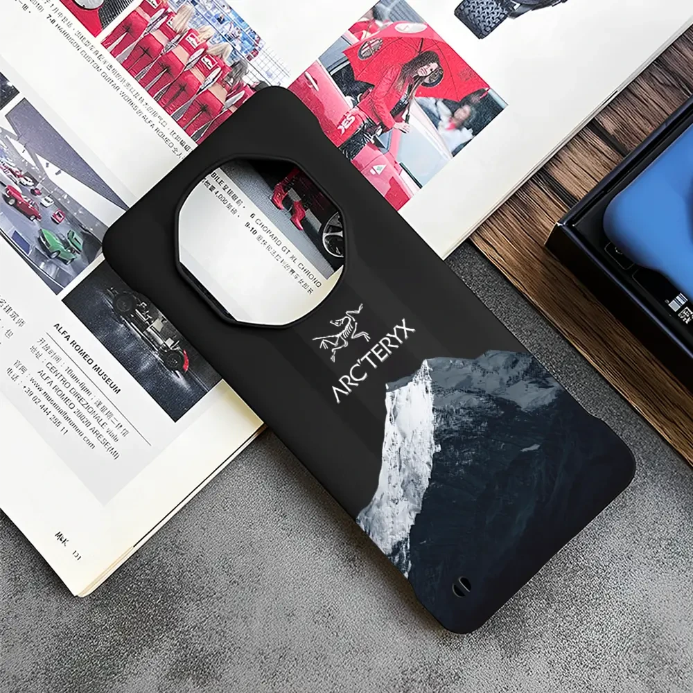 雪山风景华为mate60/70rs非凡大师手机壳mate40/50rs无边框硬壳