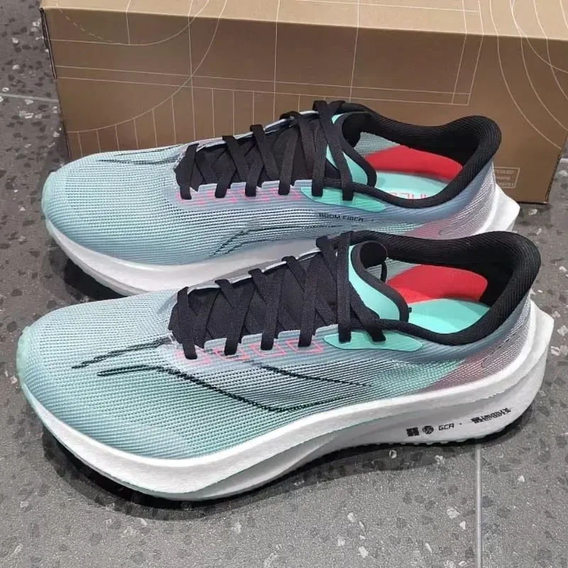 李宁精选断码飞电4C碳板跑步鞋减震摩擦有声音耐磨长跑鞋青少适配