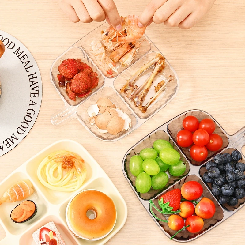 备菜盘壁挂火锅味碟酱油蘸料配菜收纳好物厨房餐具配菜盘分格小碟