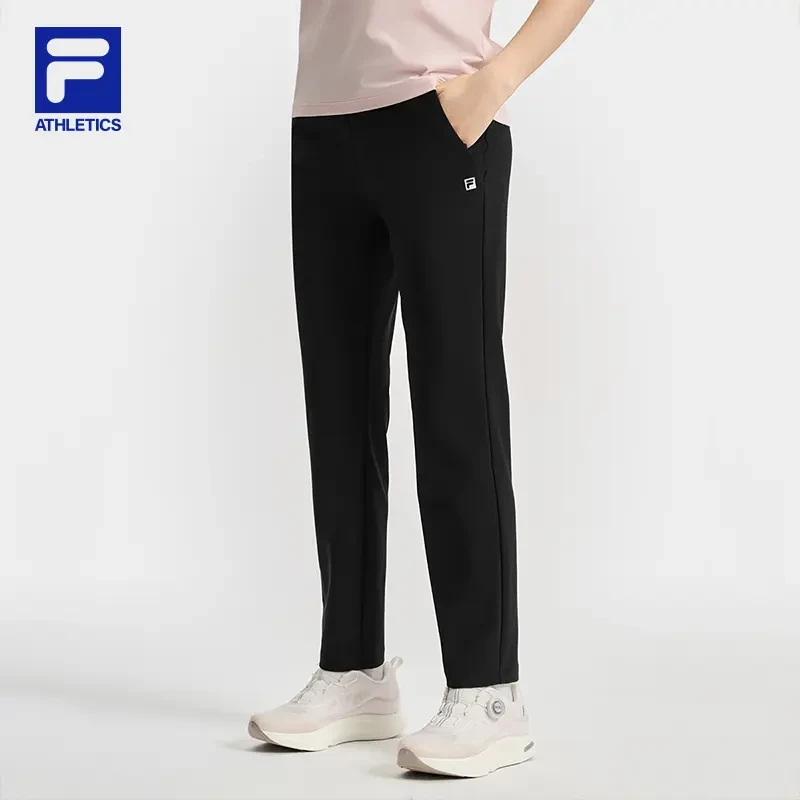 FILA斐乐正品女装春季新款直筒户外透气宽松舒适弹力A11W521603F