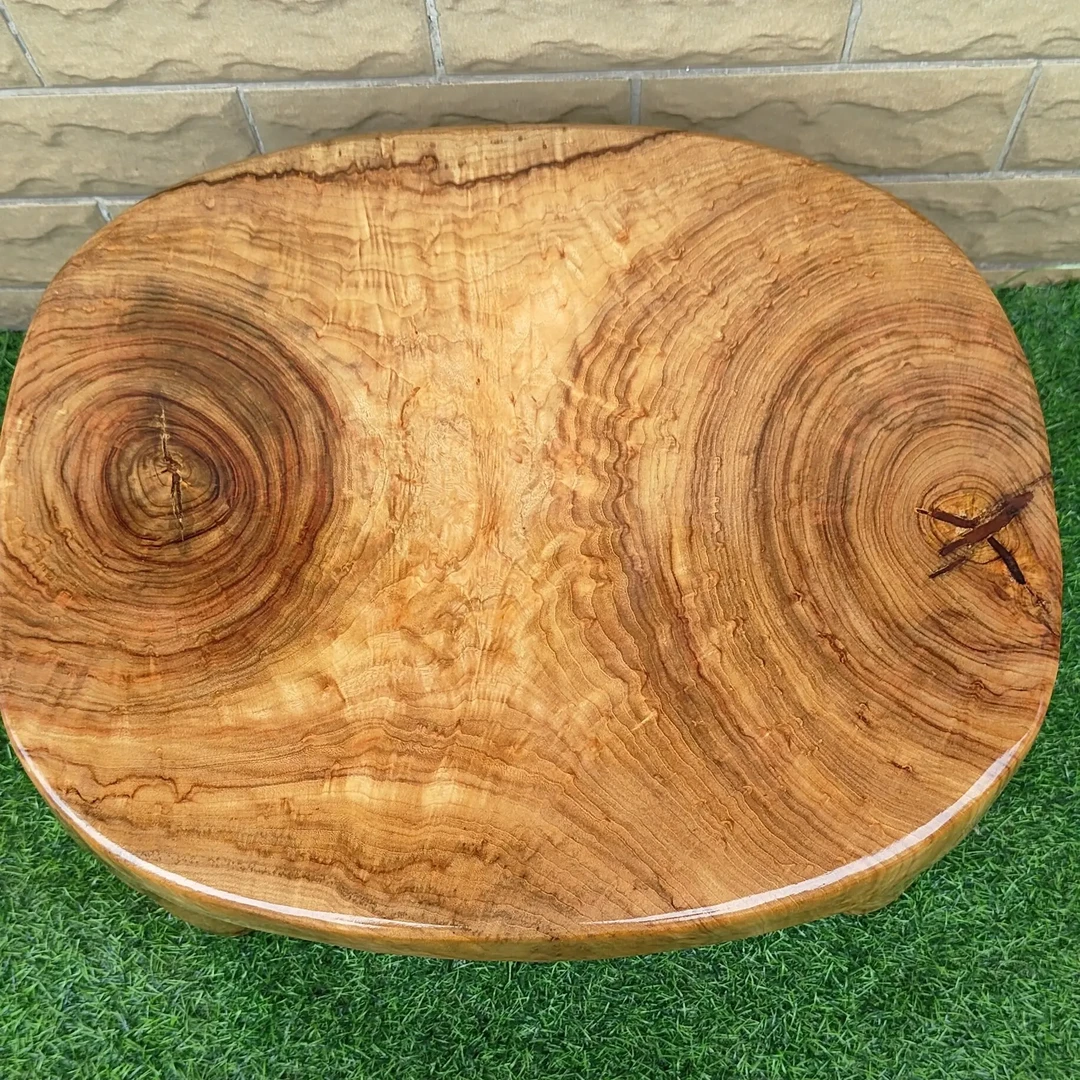 直播间一物一拍香樟木凳子