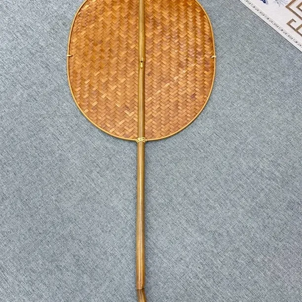 扇子纯手工竹编青篦扇复古中式风格夏季实用