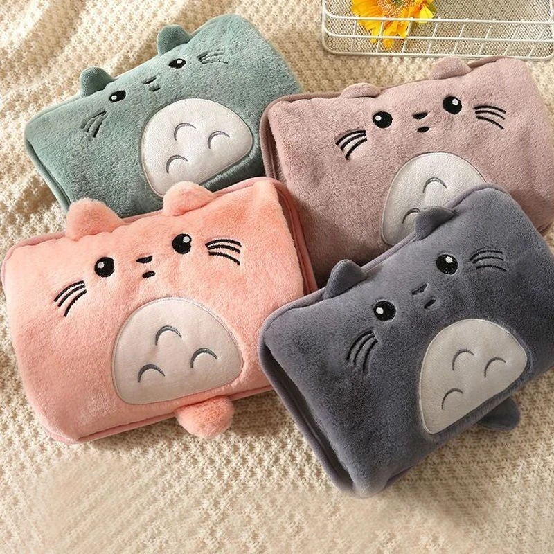 充电热水袋卡通毛绒暖手宝暖水袋电热宝学生可爱暖宝暖肚子E117