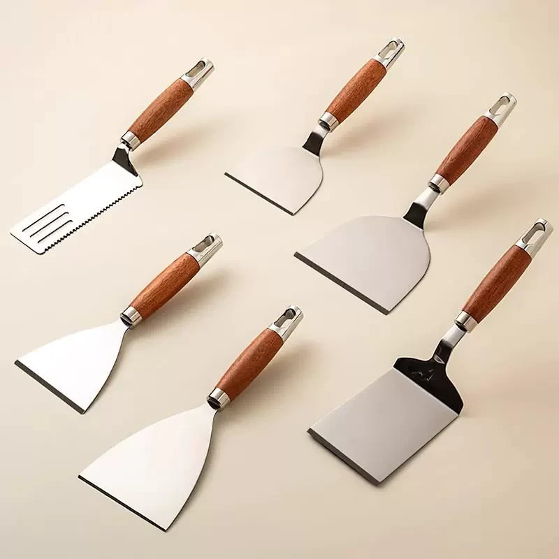 不锈钢料理铲提拉米苏专用铲子铁板烧煎铲煎饼果子煎包专用工具铲