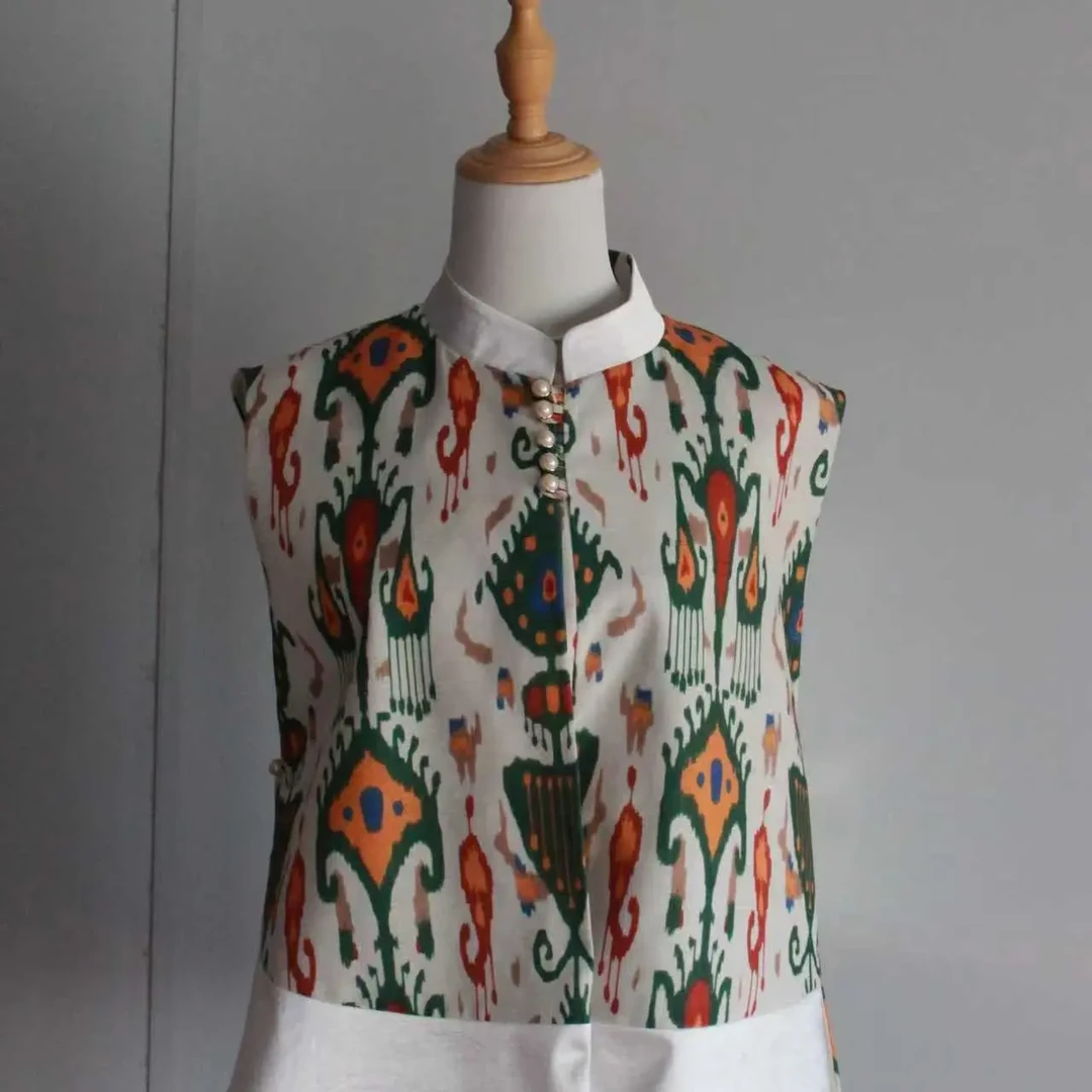 国风小衫夏季新款时尚减龄设计感马甲