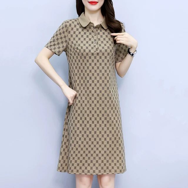 2025夏季新款大码胖mm连衣裙女休闲修身显瘦遮肚子格子显高打底裙