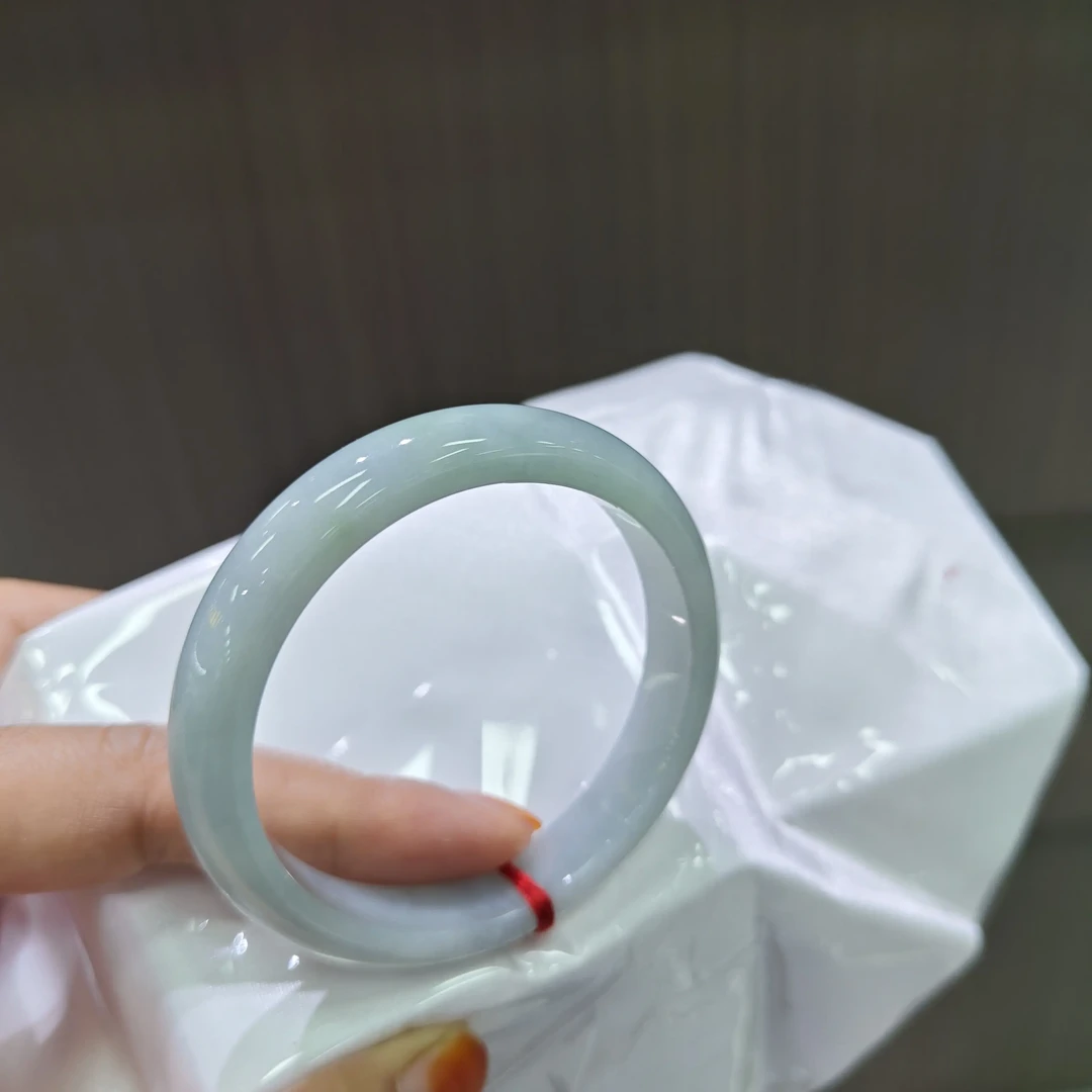 天然翡翠手镯A货冰润正圈时尚百搭礼物首选