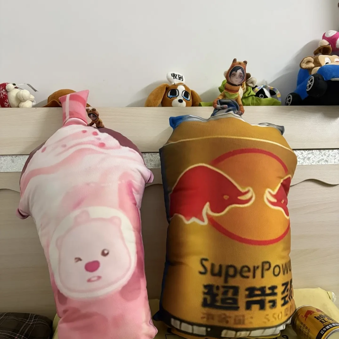 新款超自然行动组黄牛抱枕生日装饰摆摊好物