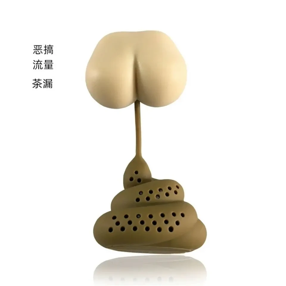 网红生日礼物恶搞蛋糕创意泡茶器茶漏硅胶过滤器蛋糕模具