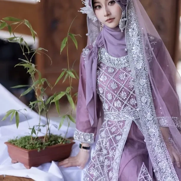 MULA穆拉重工回族巴服婚服礼服