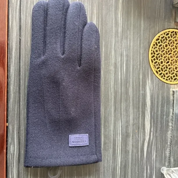 秋冬男款加厚保暖防风户外骑行开车触屏手套