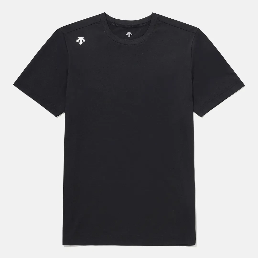DESCENTE/迪桑特休闲速干圆领短袖T恤男女夏季透气百搭