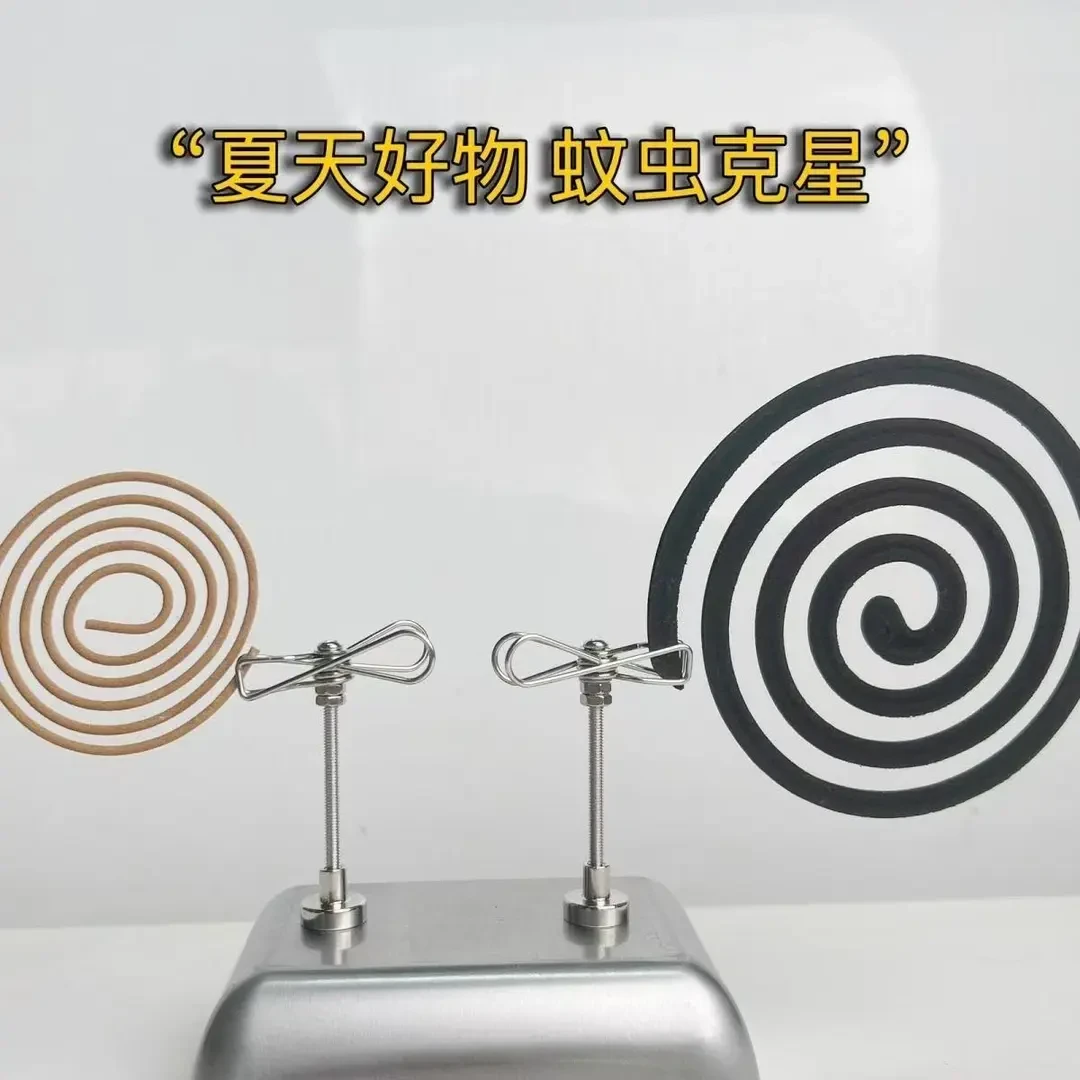 磁吸蚊香支架新款断香夹断檀香夹立式香底座家用熏香驱蚊蚊香托架