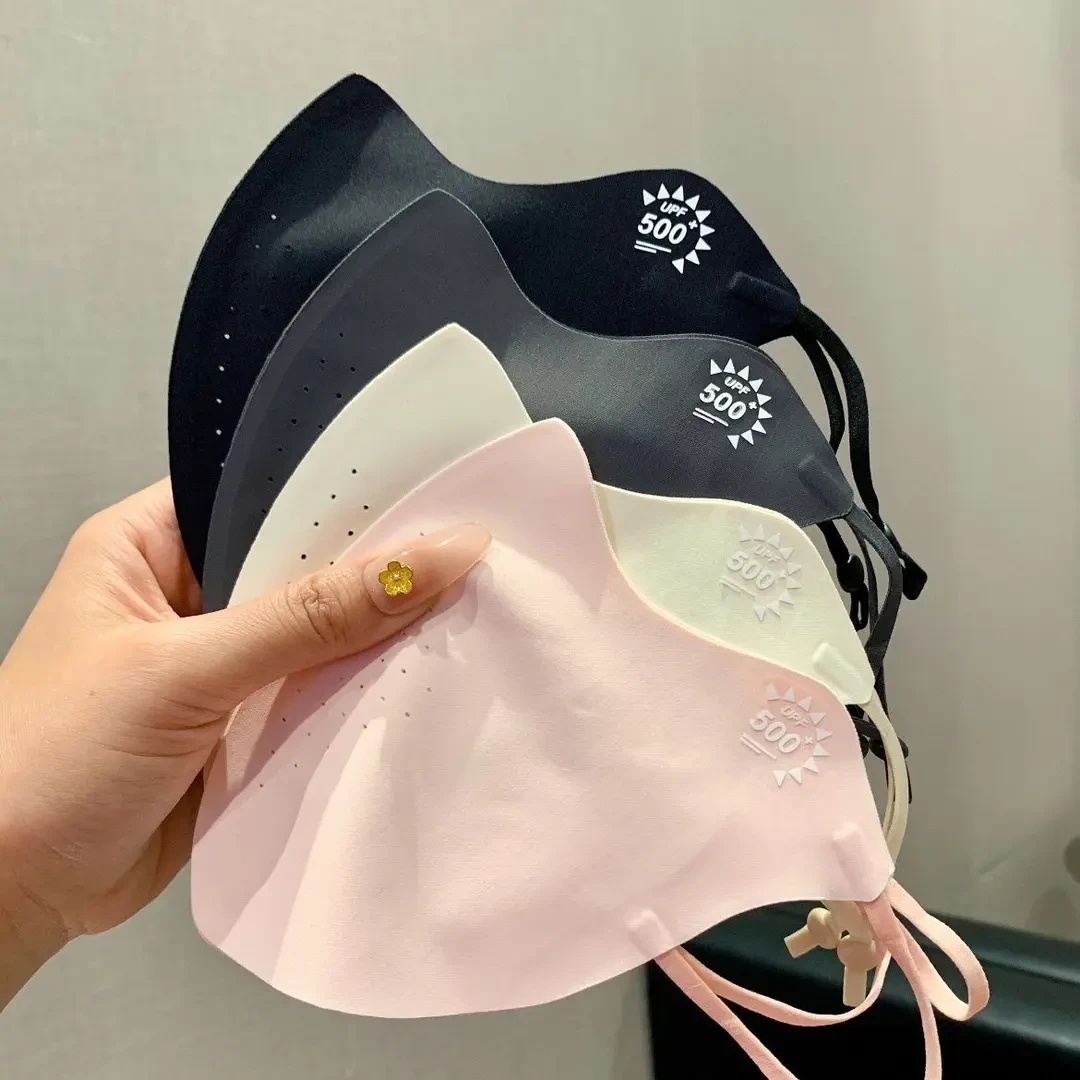 5新款冰丝防晒口罩夏季护眼角立体不蹭妆透气防防晒