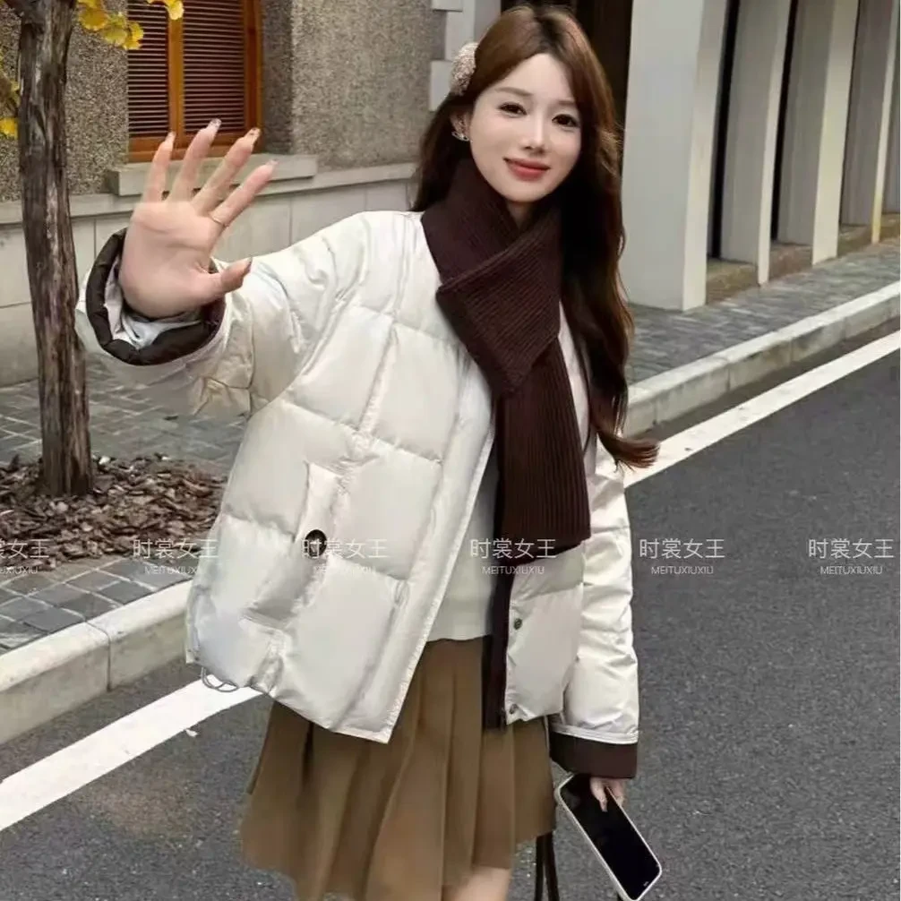 咔嗞咔嗞22围巾棉服