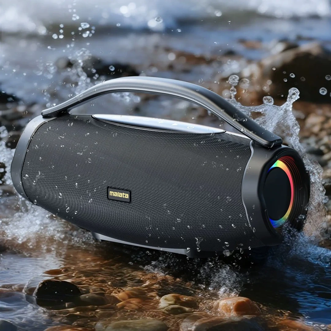 万利达5210户外便携式手提蓝牙音响K歌广场舞重低音移动音箱