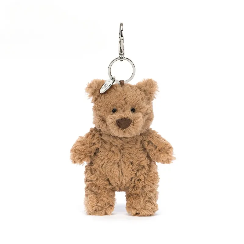 英国巴塞罗熊可爱挂件毛绒玩偶手袋挂饰钥匙扣毕业礼物