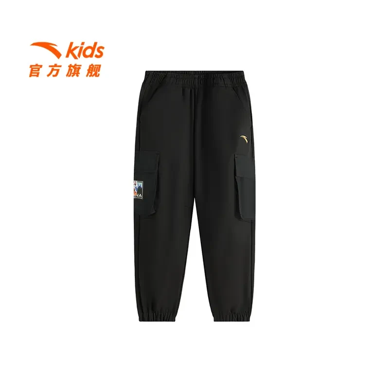 儿童男小童运动长裤冬新款舒适保暖弹力大加绒运动长裤352449502N